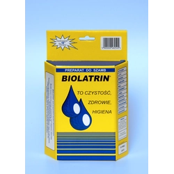 Preparação para descarte de biolatrina 400g para fossas sépticas e mini estações de tratamento de esgoto