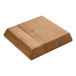 Presentatie eiken plank 28x28x4 cm