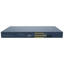 Превключване на Gigabit 8 PoE портове, 2GE + 2SFP (комбо), 450W - PXW AP-SG1712BC