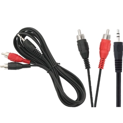 Prise de connexion 3,5ST-2xWTYK RCA 2,5m