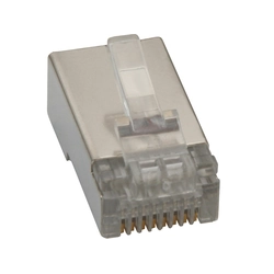 Prise téléphonique 8p8c RJ45 écran 100 pcs