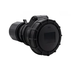 Priză industrială - portabilă 16A/3P 200V-250V /FE/ IP67 negru F7.0149