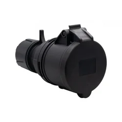 Priză portabilă 32A/5P 380V-415V /FE/ IP44 negru F7.0165