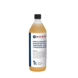 Professional, alkaline concentrate for greasy dirt - for walls, floors and catering equipment Basic variant