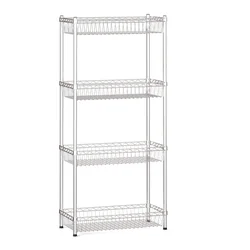 Professional Basket Warehouse Shelf | 4 Shelves | 61x46x182 | Universal