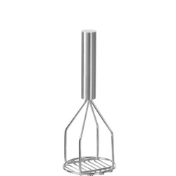 Professional stainless steel potato puree masher, diameter. 118mm length 306mm - Hendi 693254