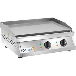 Professionel elektrisk grillplade, glat 6000W Amitek 6050007