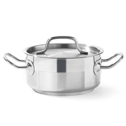 Profi Line low pot with lid 1,5 l diam. 160 x 75 h - Hendi 830000