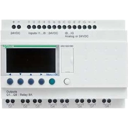 Programabilni rele Schneider 12we, 8wy 240V AC RTC/LCD ZELIO LOGIC (SR2B201FU)