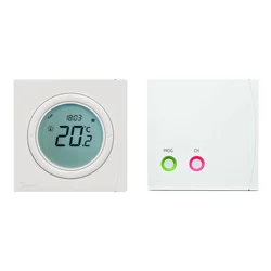 Programmable room thermostat Danfoss, TP5001RF+RX1-S wireless