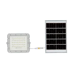 Projecteurs solaires blancs - 10W - IP65 - 800 Lumens - 4000K