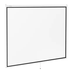 Projection screen 3128 x 2390 mm, 150", 4:3, semi-automatic