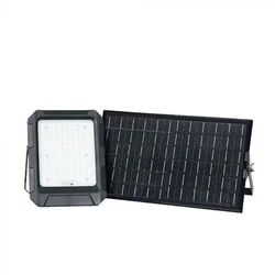 Projetor solar LED 1800lm, Bateria externa 12Ah, Cor 4000K