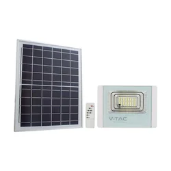 Proyectores solares - IP65 - Cuerpo blanco - 2450 Lúmenes - 4000K