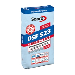 Pružná těsnící malta DSF 523 Sopro 20 kg