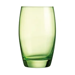 Ψηλό ποτήρι Salto Green 350 ml σετ 6 τμχ [σετ 1 τμχ]