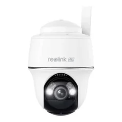 PT IP kamera 8MP, leća 4mm, IR 10m, dvostruko svjetlo, mikrofon, zvučnik, alarm, 4G, baterija - Reolink Go serija G440