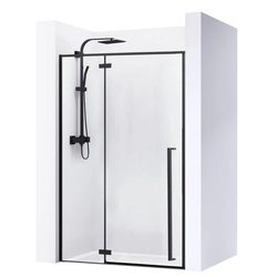 Puertas de ducha FARGO BLACK MAT 120