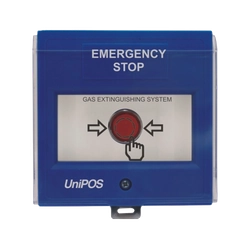 Pulsador de parada de emergencia manual - UNIPOS FD3050B