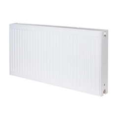 PURMO kylare C22 500x1800, värmeeffekt:2646W (75/65/20°C), stålpanelradiator med sidokoppling, PURMO Compact, vit RAL9016