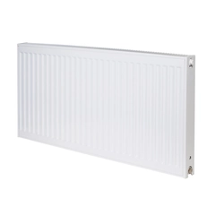 PURMO radiator C21S 500x500, heating power: 578W (75/65/20°C), steel panel radiator with side connection, PURMO Compact, white RAL9016