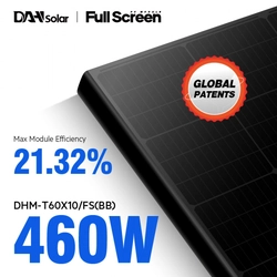 PV DAH Solární modul DHM-T60X10/FS 460w BF FULL SCREEN