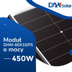 PV modul (fotovoltaikus panel) Dah Solar 450W DHT-M60X10/FS 450 W