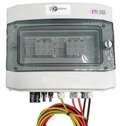 PV/AC SWITCHBOARD LIMITER T2 4P, RCD 40/4/0,1, OFFOVERCURRENT C10/3