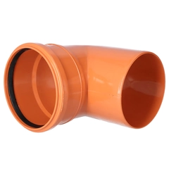 PVC elbow 160x160/88 class S