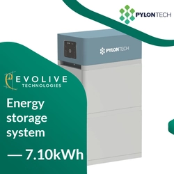 Pylontech Force H2 7,1 kWh configurado con módulo BMS