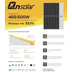 QN saulės energija QNN182-HS470-60 470W
