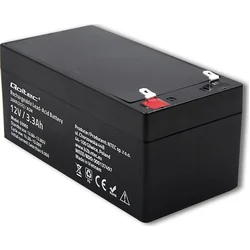 Qoltec AGM batteri Qoltec 12V 3.3Ah HQ (53065)