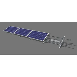 Quadrato / Triangolo di montaggio regolabile: 20°-35°(pozioma orientamento del modulo)