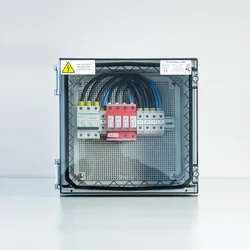 Quadro CA TYP36.1 - da RAC36.1/3F/B63A/T2/UV a 30-40kW - SCHNEIDER K60N-B63-3 / IP66 / IP67 / 1000V CA / 1500V CC / EST.