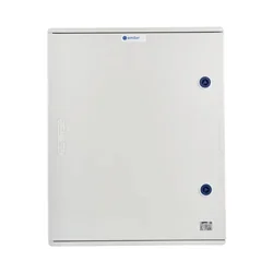 Quadro de distribuição CA, IP66, SPD AC Dehn tipo 1+2, disjuntor 100A 3F, FR 100A, fase sig.