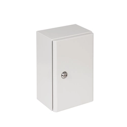 Quadro metallico ermetico RH-231 200X300X150 IP65, piastra di montaggio inclusa.