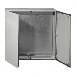 Quadro metallico industriale 1800x1000x400mm elettrico con contropannello zincato IP55 1000V 630A verniciato elettrostaticamente con porte 2