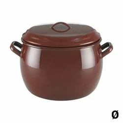 Quid Classic Pot en métal avec couvercle en acier - 36 cm