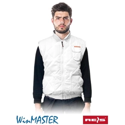 Quilted vest, 65% polyester coating