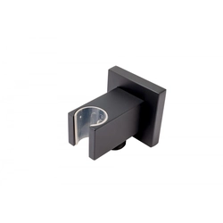 Raccord coudé pour tuyau Fdesign Inula noir FD8-601-22