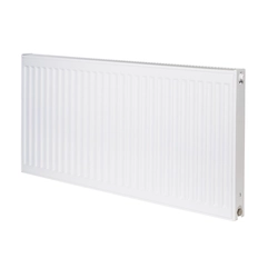 Radiador PURMO C11 300x800, potência de aquecimento: 437W (75/65/20°C), radiador de painel em aço com ligação lateral, PURMO Compact, branco RAL9016