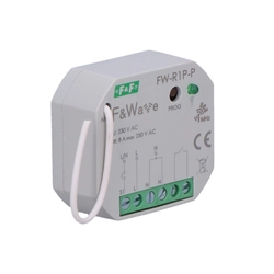 Radio single bistable relay for flush mounting, to a box 60 85÷265V AC/DC, multifunctional.