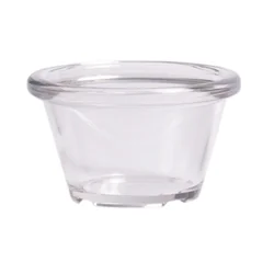 Ramekin konteiners, diametrs 6 cm caurspīdīgs