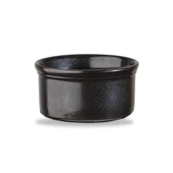 Ramekin metálfekete 195 ml