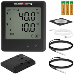Rango del termómetro registrador de temperatura -200 a 250C Micro USB LCD IP54