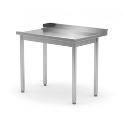 Razkladalna miza za pomivalne stroje brez police - desno 1100 x 700 x 850 mm POLGAST 247117-P 247117-P