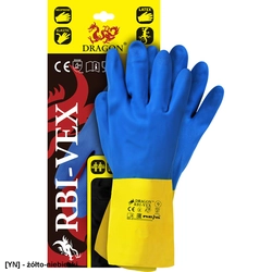 RBI-VEX - Guantes de protección fabricados en látex y caucho de neopreno - 7-10