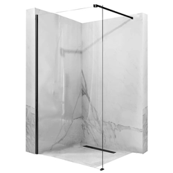 Rea Aero Shower Wall black 80- Additionally 5% discount with code REA5