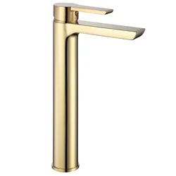 REA ARGUS Gold Rubinetto Lavabo Alto Oro