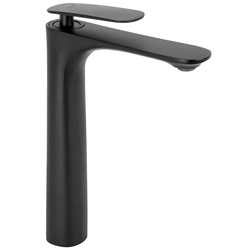 REA BERG Black High Washbasin Mixer